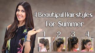 4 Beautiful Summer Hairstyles - Ghazal Siddique