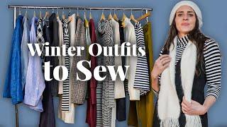 Sew These 5 CHIC Pinterest-Inspired Winter Outfits