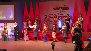 opening dance by Mr. and Miss Teen Sherpa 2019 participants