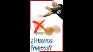 ¿Cómo saber si un HUEVO está FRESCO? 