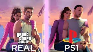 GTA VI Trailer With PS1 Graphics