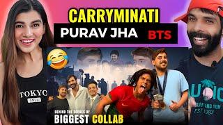 Biggest Collab In India | Behind The Scenes | PuravWood | Purav Jha CarryMinati Reaction