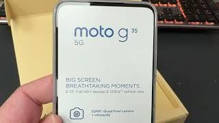 MOTOROLA MOTO G35 5G Unboxing Video – in Stock at www.welectronics.com