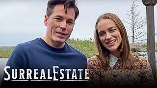 Behind the Scenes With Melanie Scrofano and Tim Rozon | SurrealEstate | SYFY