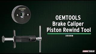 OEMTOOLS 35058 Brake Caliper Piston Rewind Tool