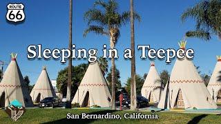 Spending the Night at Wigwam Village on Route 66 in San Bernardino