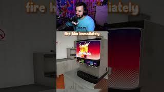 Pezzy ATTACKING Grizzy During Fast Food Sim #shorts