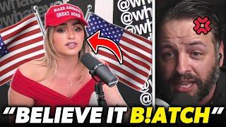 Andrew Is INSULTED By Undercover MAGA Feminist?!