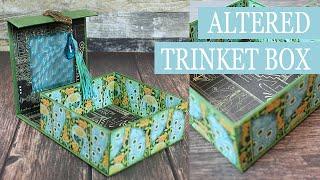 Graphic 45 Trinket Altered Box   Artisan Style