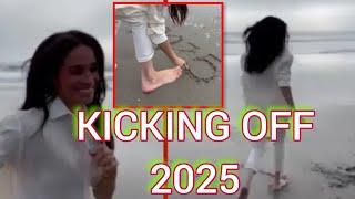 Meghan Markle Kicks off 2025 ALONE