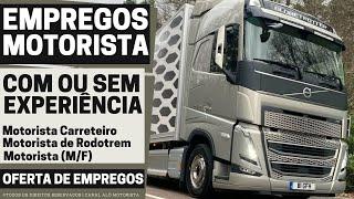  [CNH/D/E] COM OU SEM EXPERIÊNCIA | VAGAS PARA MOTORISTA CARRETEIRO 2023