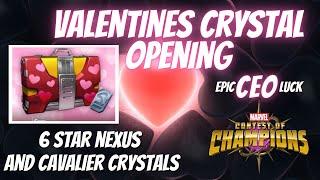 This Valentines Weekend Crystal Opening Crazy from Beginning to End CEO Luck Confirmed MCOC