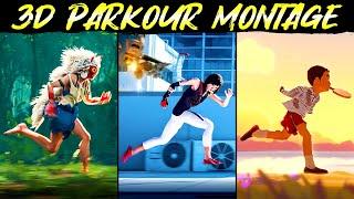 Top 100 3D Parkour Montage | KINETIC RUSH