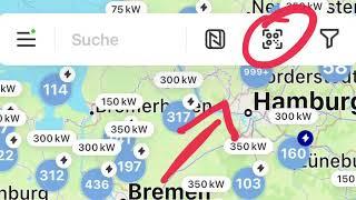 ID.3 laden an einer EnBW Ladesäule per Mobility APP