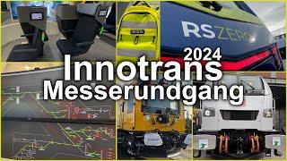 Vom neuen DSTW bis hin zum Wüsten ICE | Messerundgang auf der InnoTrans 2024