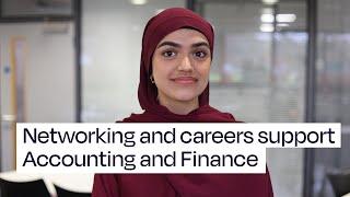 Networking and careers support - Accounting and Finance