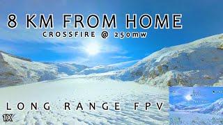 8km From Home w/ TBS CROSSFIRE - Uncut 2.7k Long Range FPV Flight With DVR - Long Range Freedom II