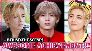 BTS V Latest Achievement of LAYOVER! Taehyung Shares Behind-the-scenes His Album On Variety Show