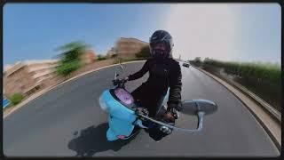 Relaxing Scooter ride in Kuwait City MOTO VLOG 002 (4th ring rode) Time lapse Video