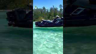 Wow this is paradise - Anna Maria Island️ Jewfish Key Sandbar. #beach #explore #travel #jetski