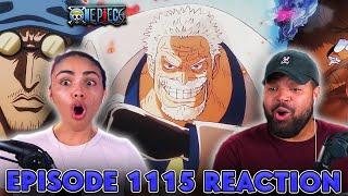 GARP TAKES ON AOKIJI! One Piece Episode 1115 Reaction