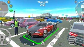 Car Simulator 2 - Parking Bugatti Veyron - Parking Mission - Car Games Android Gameplay