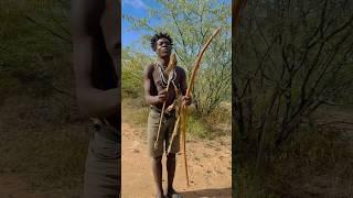 The Bushman hunters hunting in Africa, #trending #wildlife #viralvideo