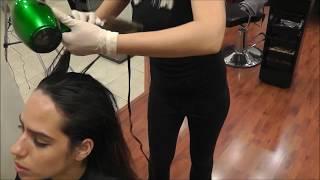 Keratin Hair treatment How to Instructional Video, Express formula