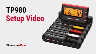 ThermoPro TP-980 Wi-Fi TempSpike Pro Wireless Meat Thermometer Setup Video