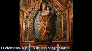 (Latin Mass) - Salve Regina with Organ Processional