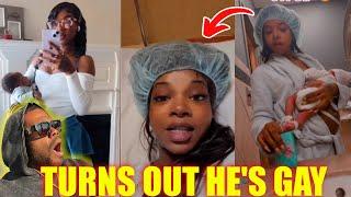 She Found Out Her Baby Daddy Was On The Down Low 2 Days Before She Had The Baby