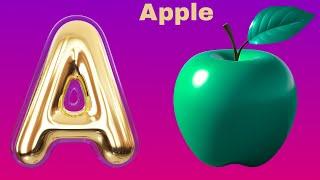 English alphabet |Learn Alphabet A to Z | ABC Preschool Book Learning A for APPLE Phonics