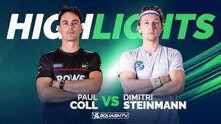  Coll v Steinmann  | Paris Squash 2024 | RD2 HIGHLIGHTS