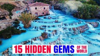 Hidden GEMS OF THE WORLD - 15 Must Visit Places - Travel Video