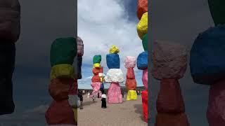 7 Magic Mountains - Just Outside of Las Vegas #lasvegas #sevenmagicmountains