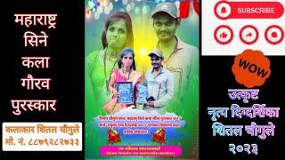 महाराष्ट्र सिने कला गौरव पुरस्कार 2023 | Maharashtra Cine Kala Gourav Puraskar 2023 | ShitalChaugule