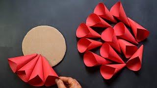 Beautiful Paper WallHanging Craft Ideas/Easy Paper Craft /Diy Home Decoration /Paper WallMate