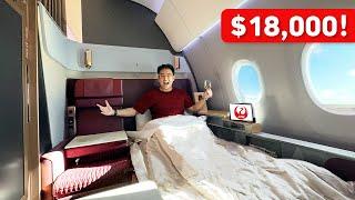 15hrs on NEW Japan Airlines First Class Suites (A350-1000)