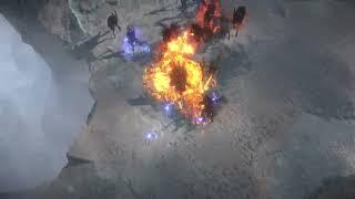 Vaal Caustic Arrow and Vaal Volcanic Fissure Skill Preview