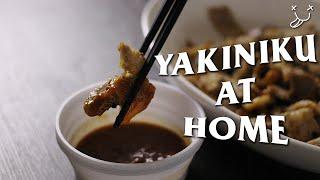 Japanese Style BBQ - Yakiniku at Home | Lazy cooking warrior