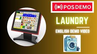 laundry Pos software demo in English #pos #laundry #demo