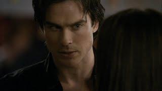 TVD 2x2 - Damon wants to talk to Elena | Delena Scenes HD