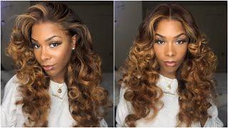 Ula Hair 13*4 Lace Frontal Wig Virgin Human Hair Swiss Lace | How I Got My Color