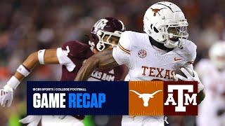 No. 3 Texas HOLDS on to beat No. 20 Texas A&M, clinch SEC title berth | Game Recap