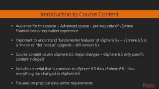 The Course Overview Lesson in VMware vSphere | vmare vsphare