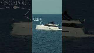 Luxury Flybridge Yachts - Ferretti Yachts 780, unforgettable in Singapore - Ferretti Group