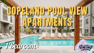 Copeland 1BR Pool View apartment Tour | Taco Street Locating