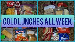 HUSBAND WORK LUNCHES | ALL COLD LUNCH IDEAS FOR THE WEEK