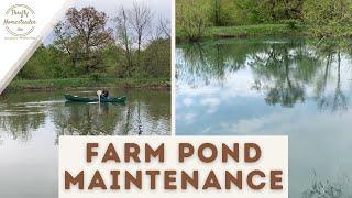 Farm Pond Maintenance