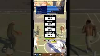 NBA 2K25 Best Point Guard Build Guide: How to Make a 6’2 PG Build #2k25 #nba2k25 #2k